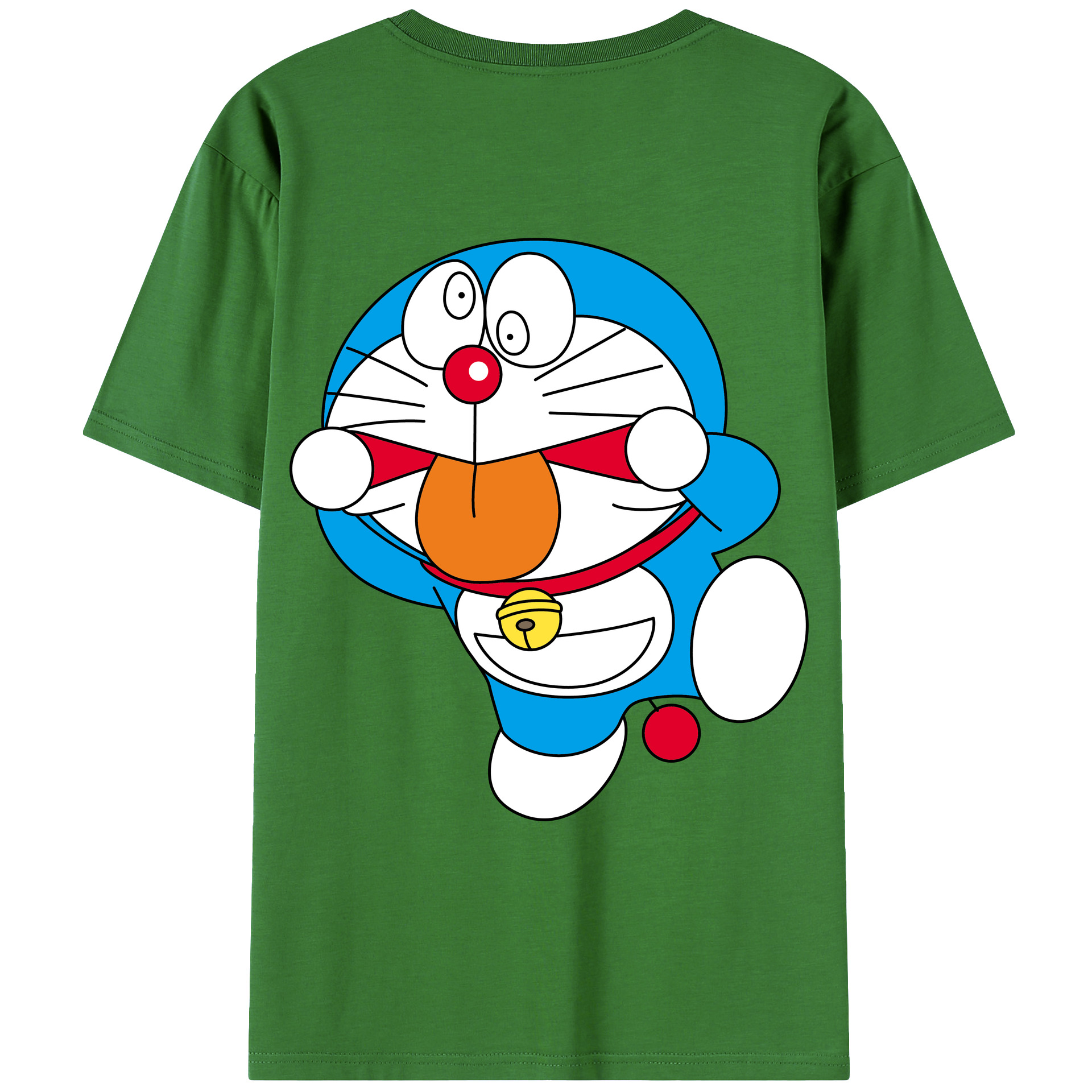 （画像用） ドラえもん Doraemon レディース半袖Tシャツ(バックプリント)